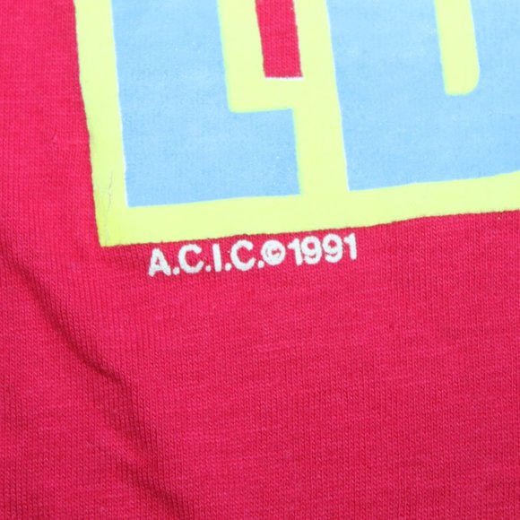 BNWT 1991 NHL Edmonton "To Do List" Shirt - Picture 3 of 8